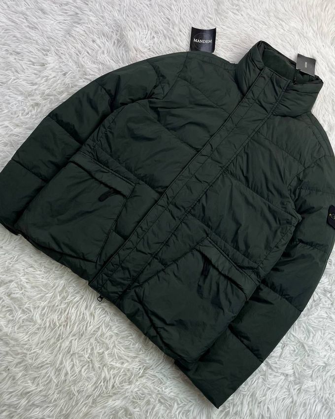 Stone Island Garment Dyed Crinkle Reps Ny Down