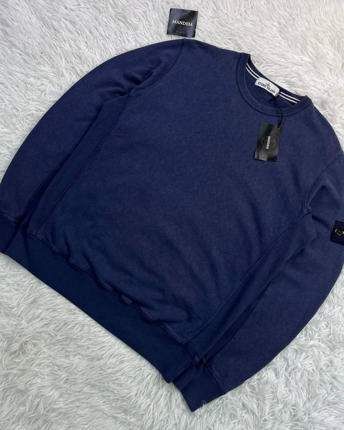 Stone Island Garment Dyed Sweatshirt