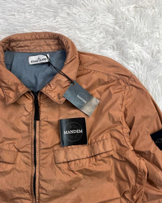 Stone Island Garment Dyed Crinkle Reps Ny