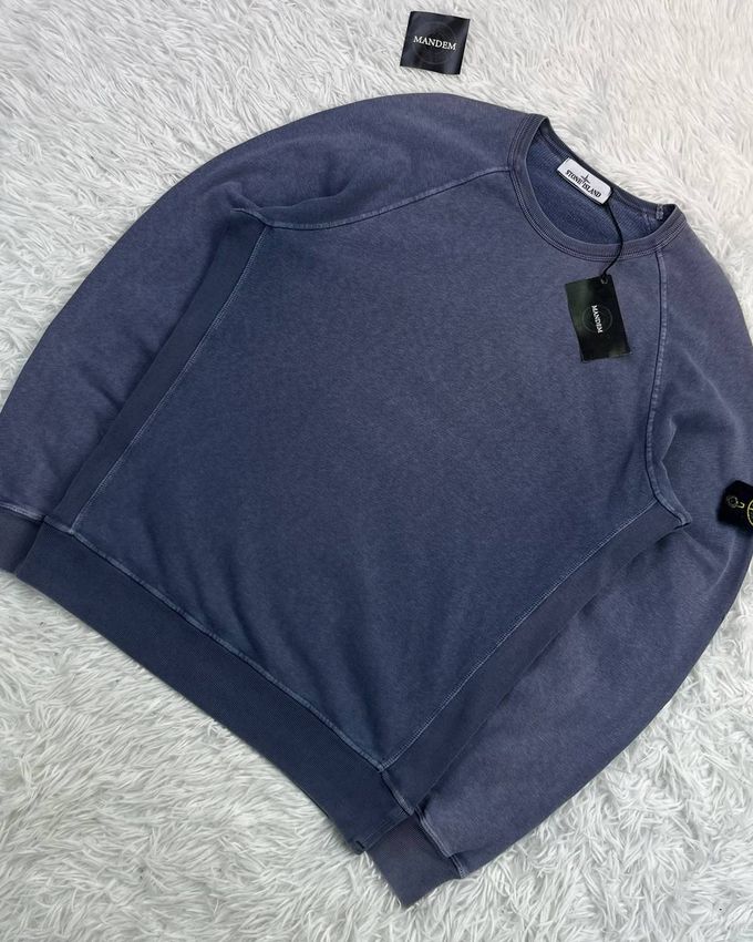 Stone Island Garment Dyed Sweatshirt