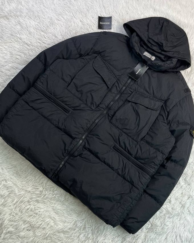 Stone Island Garment Dyed Crinkle Reps NY Down