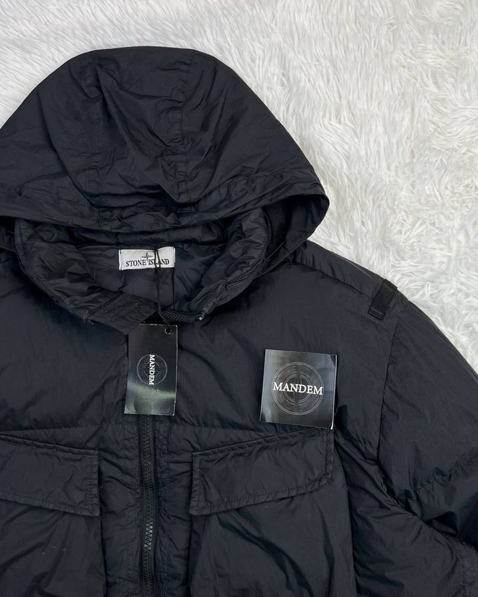 Stone Island Garment Dyed Crinkle Reps NY Down