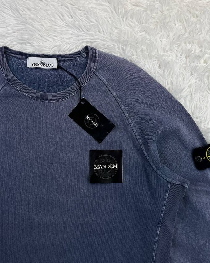Stone Island Garment Dyed Sweatshirt