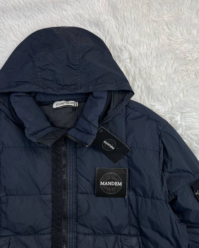 Stone Island Garment Dyed Crinkle Reps NY Down