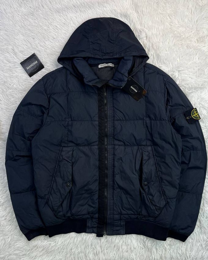 Stone Island Garment Dyed Crinkle Reps NY Down