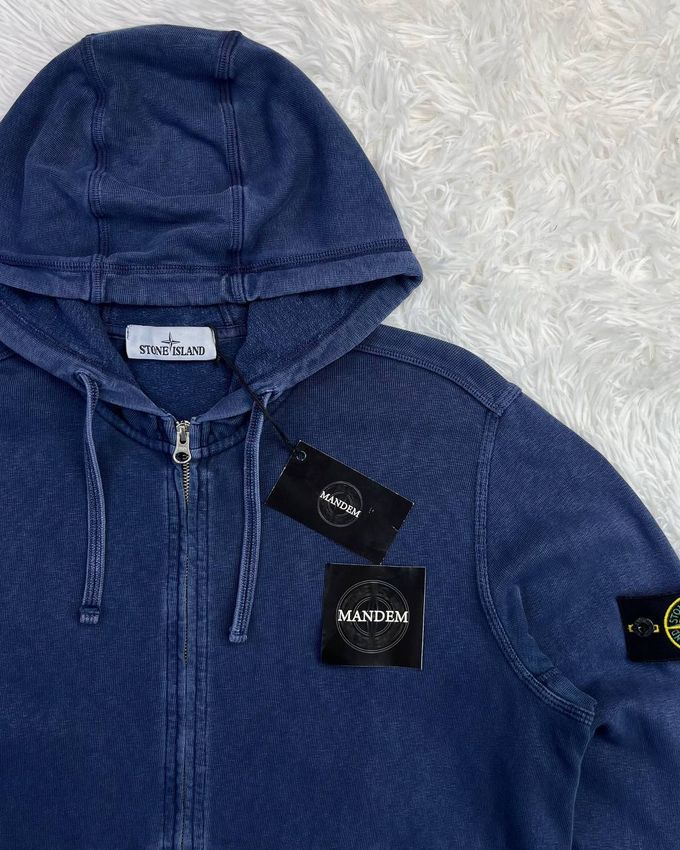 Stone Island Zip Hoodie